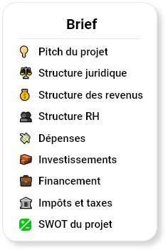 Image d'un Brief de business plan Forekasts