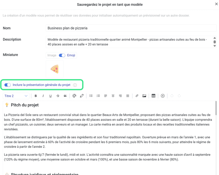 enregistrer modele 3