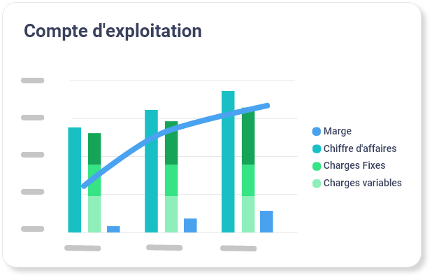 Illustration Compte d'exploitation Forekasts