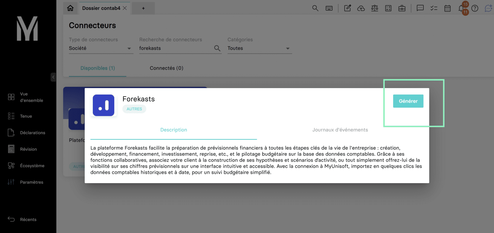 myunisoft4 modifie