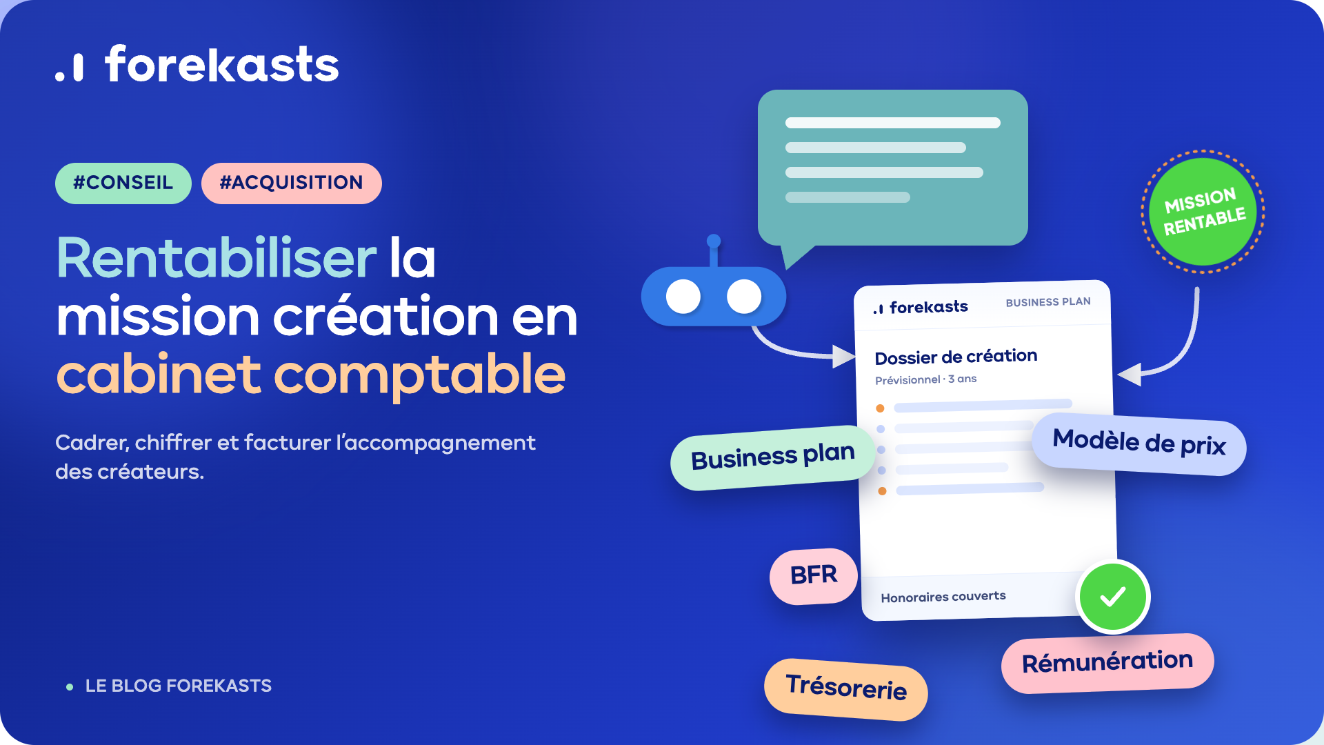 Rentabiliser la mission création en cabinet
